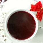 Domowa zupa z buraków, jabłka, włoszczyzny, zdrowy barszcz wigilijny