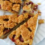 kruche, maślane ciasto ze śliwkami