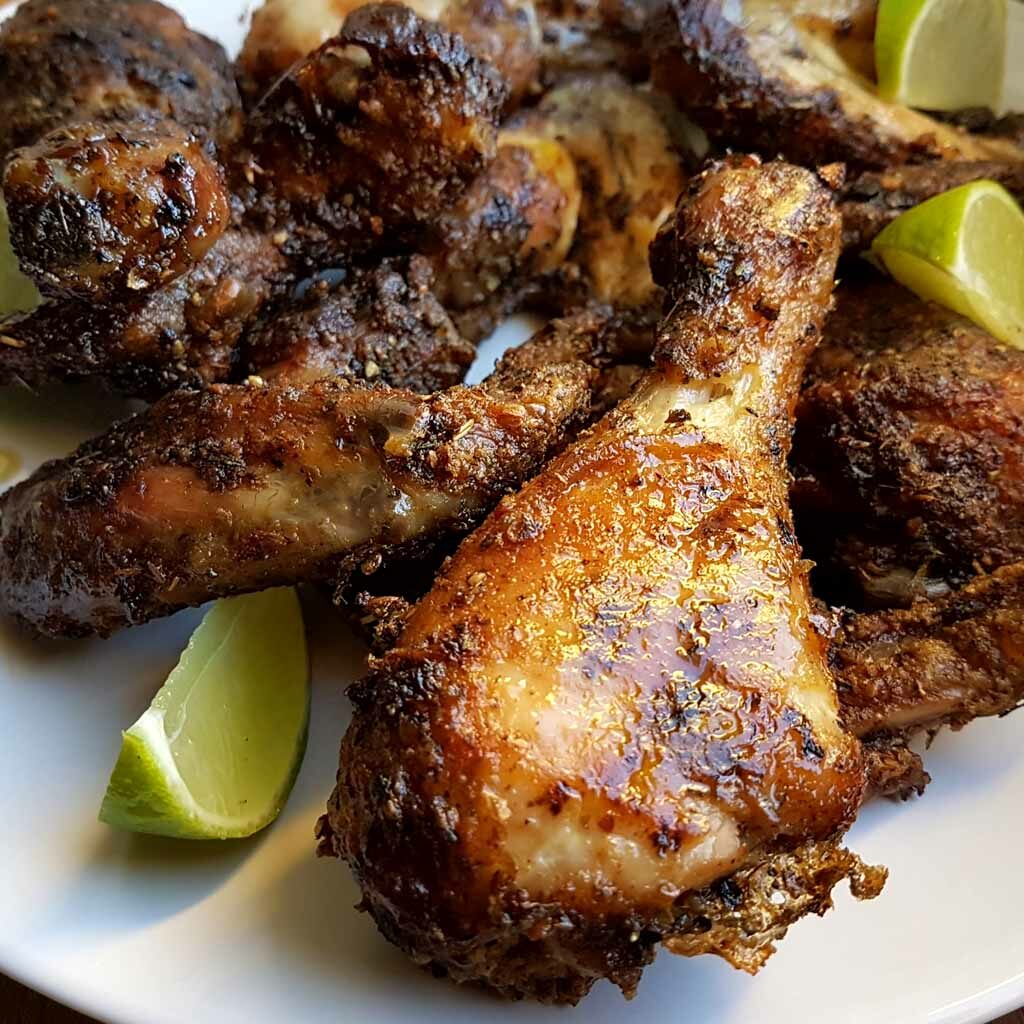 pieczony, chrupiący kurczak mojito