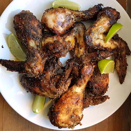 pieczony, chrupiący kurczak mojito