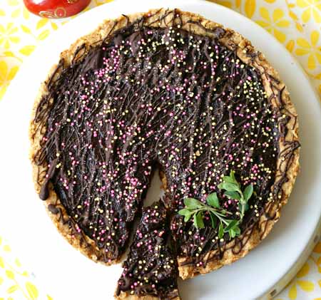 Wielkanocny rarytas,krem daktylowy na kruchym spodzie, mazurek wielkanocny