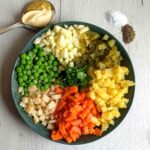 składniki sałatki jarzynowej