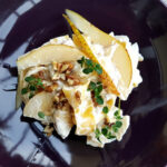 sałatka makaronowa z gruszkami i orzechami włoskimi