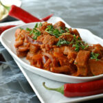 Brinjal mollee- indyjska potrawka z bakłażana