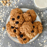 Chrupiące ciasteczka owsiane z bakaliami