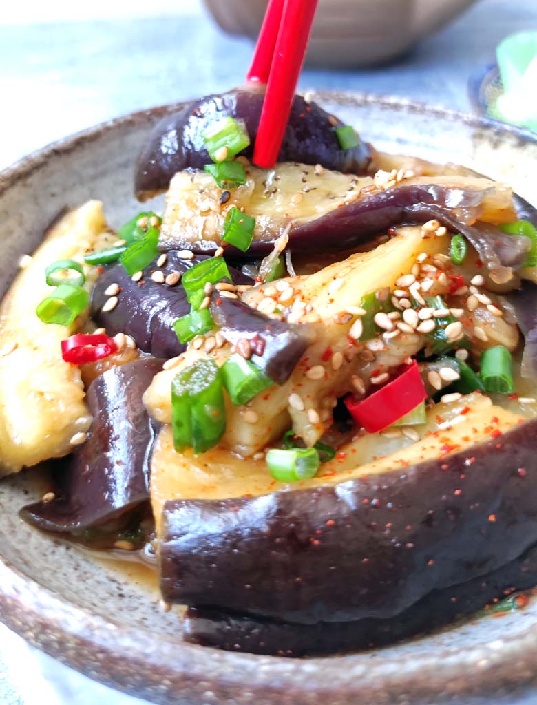 bakłażan po koreańsku