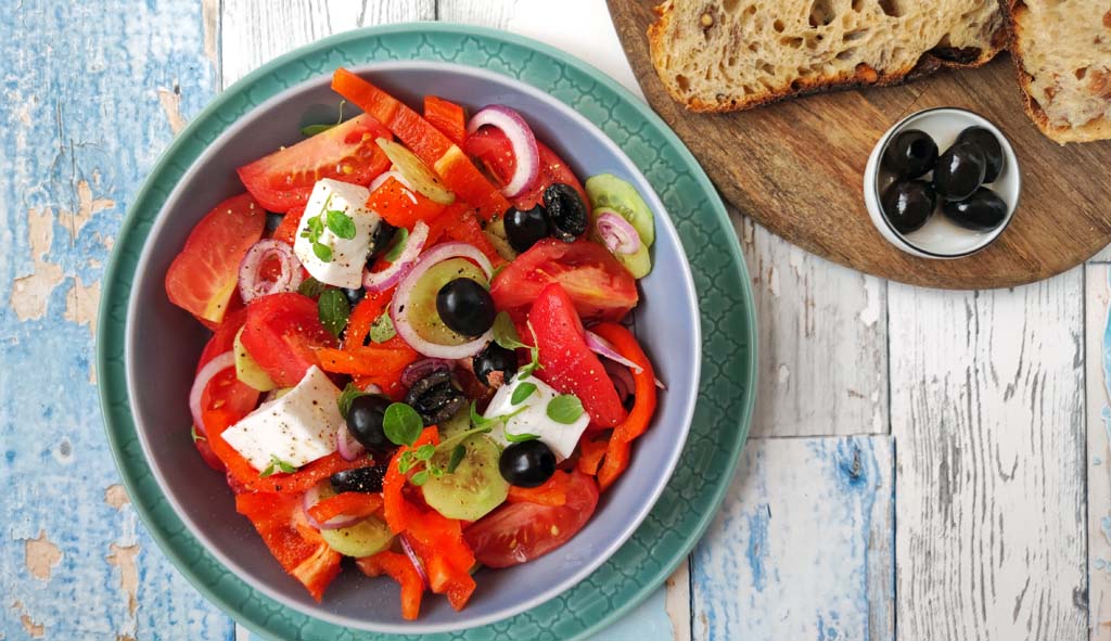 lekka sałatka grecka