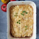 wegańska lazania ze szparagami