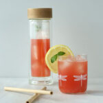 orzeźwiający napój z arbuza i wody kokosowej