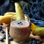 koktajl śniadaniowy z borówkami