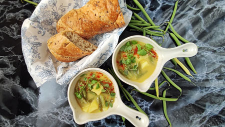 zupa z fasolki szparagowej