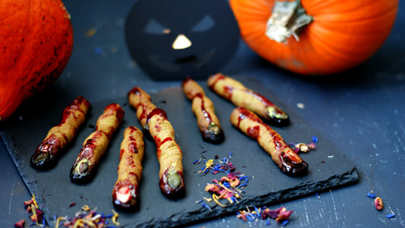 halloweenowe palce zombie