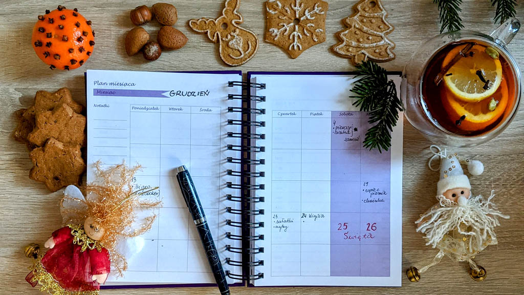 Kalendarz na grudzień