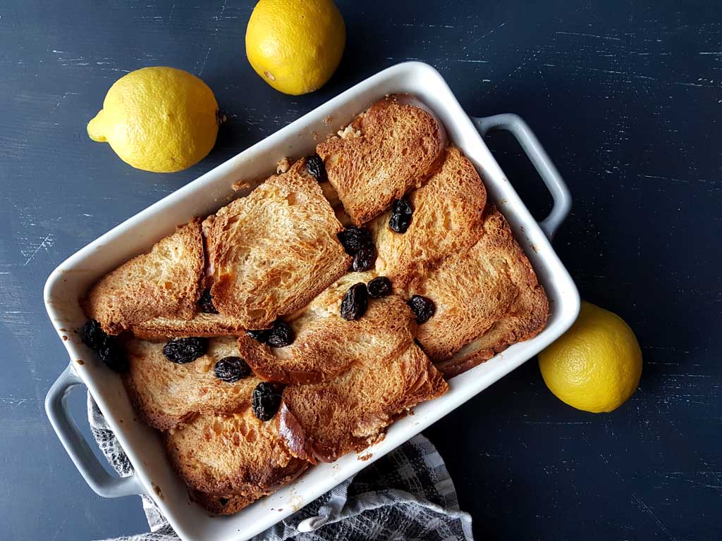 Pudding ze słodkiej chałki